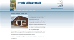 Desktop Screenshot of iwadevillagehall.co.uk